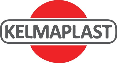 Absperrband Länge 500 m Breite 80 mm rot/weiß geblockt 500m/Karton KELMAPLAST – Ansicht 2