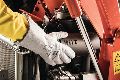Hitzehandschuhe ActivArmr® 42-474 Größe 9 grau EN 388 EN 407 PSA-Kategorie III 12 Paar ANSELL - VPE: 12