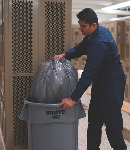 Mehrzwecktonne weiß 38 l PE Außen-Ø400xH435mm RUBBERMAID