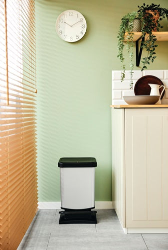 Tretabfallsammler PASO 20 l DxH457mm PP-RG Q1 – Ansicht 2