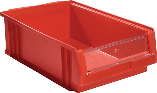 Sichtlagerkasten PLK L500xB315xH150mm PP rot LA-KA-PE – Ansicht 3