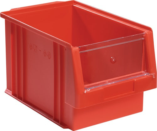 Sichtlagerkasten PLK L330xB213xH200mm PP rot LA-KA-PE – Ansicht 4