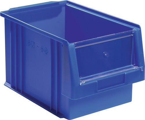 Sichtlagerkasten PLK L330xB213xH200mm PP blau LA-KA-PE – Ansicht 4