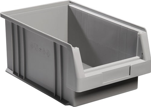 Sichtlagerkasten PLK L330xB213xH150mm PP grau LA-KA-PE