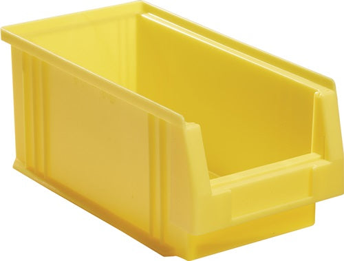 Sichtlagerkasten PLK L290xB150xH125mm PP gelb LA-KA-PE
