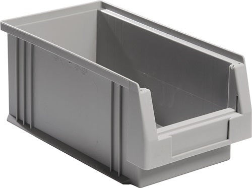Sichtlagerkasten PLK L290xB150xH125mm PP grau LA-KA-PE