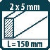 Zimmermannsbleistift Pica BIG-Dry Länge 20 cm mit Graphit-Mine PICA – Ansicht 4