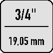 Kernbohrer NOVA 50 Nenn-Ø 26 mm Weldon FEIN – Ansicht 3