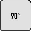 Kegelsenker DIN 335 C 90 ° Nenn-Ø 124 mm HM Blank Z3 Schaft-Ø 8 mm RUKO – Ansicht 4