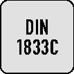 Winkelfräser DIN 1833 C Typ N D25 mm 60 ° HSS-Co Schneidenanzahl 10 MAYKESTAG – Ansicht 4