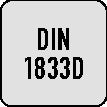 Winkelfräser DIN 1833 D Typ N D32 mm 45 ° HSS-Co Schneidenanzahl 12 MAYKESTAG – Ansicht 4