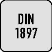 Spiralbohrer DIN 1897 TypN A120 D25mm HSS profilgeschldampfZylschaft 25xD - VPE: 10 – Ansicht 4