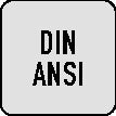 Spiralbohrer DIN/ANSI TypN A022 D4mm HSS profilgeschlTiN Zylschaft 25xD - VPE: 10 – Ansicht 3