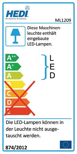 LED-Arbeitsleuchte 95 W 1140 lm HEDI – Ansicht 5