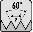 Maschinengewindebohrer DIN 371C M4x07 mm HSS-Co5 6H RUKO – Ansicht 3