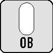 Langschildgarnitur Birmingham 1117/202SP Aluminium F2 OB 72 mm DIN links / rechts HOPPE – Ansicht 4