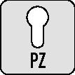 Zimmertür-Einsteckschloss 415 PZW 18/ 55/72/8 mm DIN rechts silber abgerundet Klasse 2 Zinkdruckgruss BKS – Ansicht 5