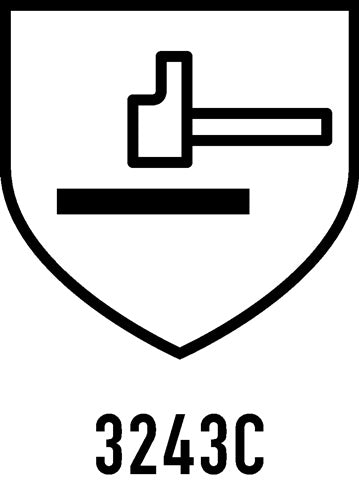Forstschutzhandschuhe WOODS Mechanics Größe M schwarz/rot/gelb EN 388 EN ISO 11393 Form A Typ 2 PSA-Kategorie – Ansicht 4