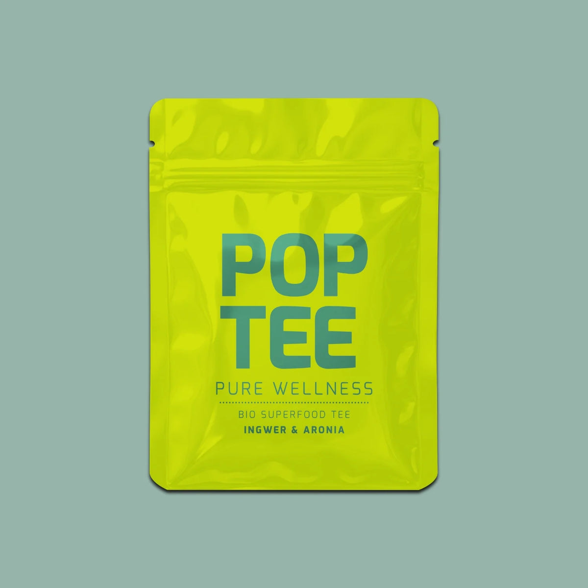 Pure Wellness - Ingwer & Aronia | Bio-Tee – POP TEE – Ansicht 2