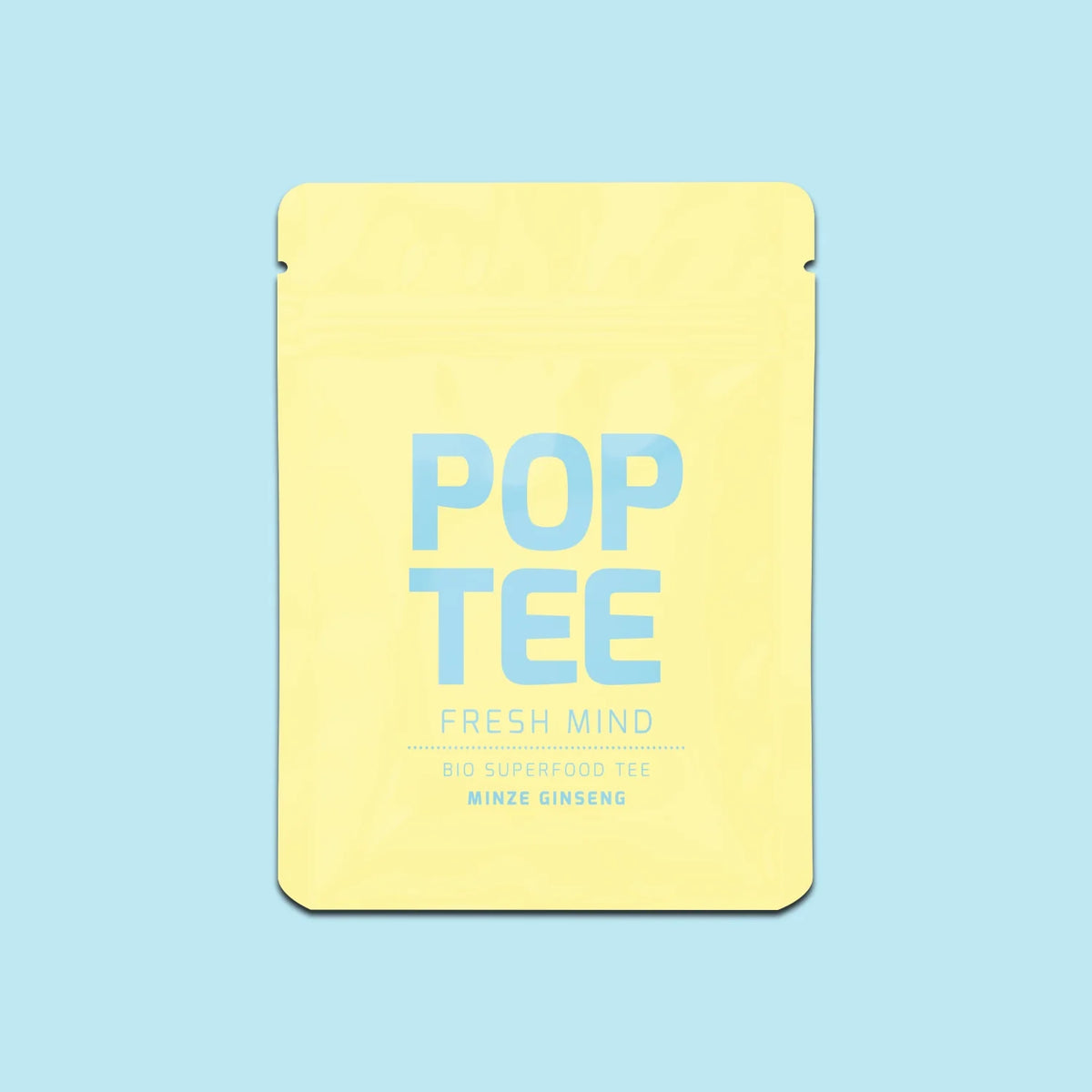 Fresh Mind - Minze Ginseng | Bio-Tee – POP TEE – Ansicht 2