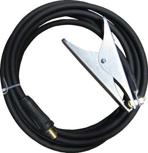 Massekabel konfektioniert 150 A Kabellänge 5 m Kabel-Ø 16 mm² KS 25 Erdklemme gummiummantelt