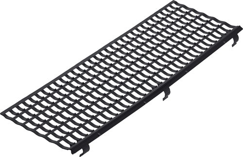Laubfanggitter Breite 100 - 150 mm Länge 1 m schwarz PROTEKTOR - VPE: 30