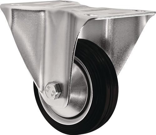 Bockrolle D.80mm Trgf.70kg VG Platte L105xB80mm TECWERK