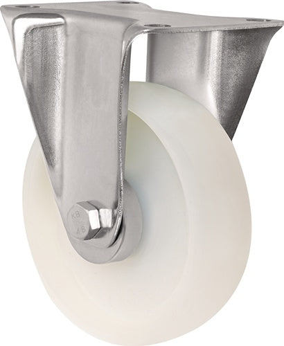 Bockrolle D.125mm Trgf.250kg PA Platte L105xB80mm TECWERK