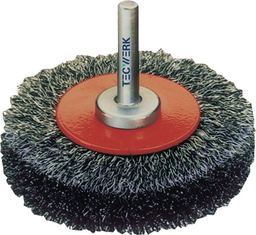 Rundbürste D.70mm Drahtstärke 0,3mm STA 18mm 15000min-¹ TECWERK