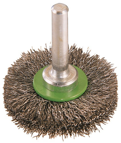 Rundbürste D.50mm Drahtstärke 0,2mm VA 17mm 15000min-¹ TECWERK