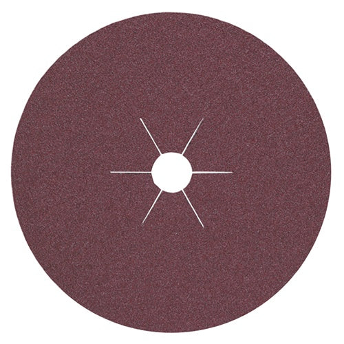 Fiberscheibe D.125mm K.24 f.HO/Metall Korund TECWERK - VPE: 25