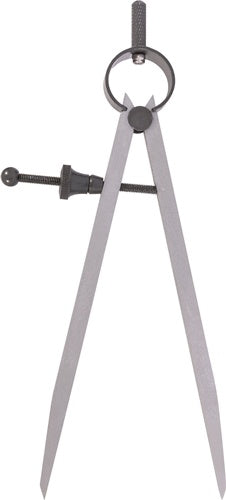 Federzirkel L.125mm m.Schnellspannmutter TECWERK