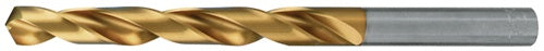 Spiralbohrer DIN 338 TypN D.3,6mm HSS profilgeschl.TiN Zyl.schaft kurz TECWERK - VPE: 10