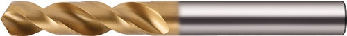 Spiralbohrer DIN 1897 Typ UNI D.10,2mm HSS-Co TiN Zyl.schaft ext.kurz TECWERK