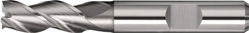 Bohrnutenfräser DIN 844 Typ W D.5mm HSS-Co8 Weldon Z.3 kurz TECWERK