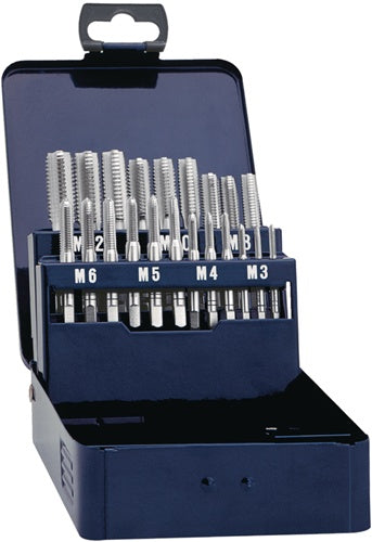 Gewindebohrersatz DIN 352 M3-M12 21tlg.HSS TECWERK