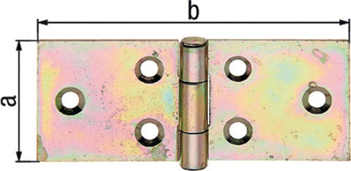 Tischband Höhe 121 mm Boffen35 mm Stärke 15 mm Edelstahl GAH - VPE: 10