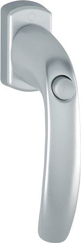 Fenstergriff New York 0810SV/U10 Aluminium 32 mm F8707 / dunkelbraun selbstsperrend HOPPE
