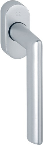 Fenstergriff Stockholm 0140/US956 Aluminium 32-42 mm F1 / naturfarbig Secustik® / VarioFit® HOPPE