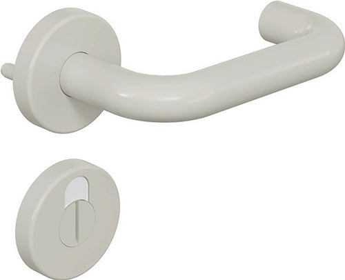 Rosettengarnitur 111R02130 Kunststoff 97 U-Form FBM DIN links / rechts D/D HEWI