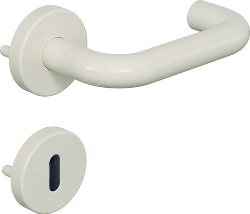 Rosettengarnitur 111R01130 Kunststoff 99 U-Form BB DIN links / rechts D/D HEWI