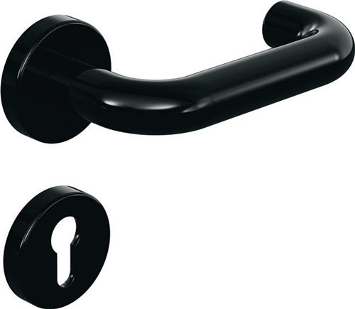 Rosettengarnitur 111R01130 Kunststoff 90 U-Form PZ DIN links / rechts D/D HEWI
