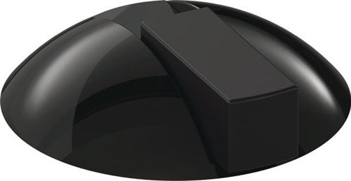 Bodentürpuffür 625 90 Ø 85 mm Höhe 225 mm Kunststoff 90 tiefschwarz Dübelmontage HEWI