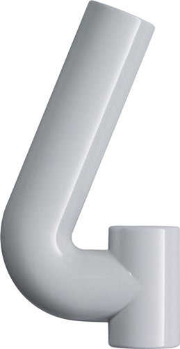 Hausnummer Ziffür 4 Spezial-Polyamid 99 reinweiß 165 mm Ø 33 mm HEWI