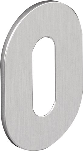 Schlüsselrosetten-Paar 306XAM Edelstahl XA Schildstärke 15 mm BB oval HEWI