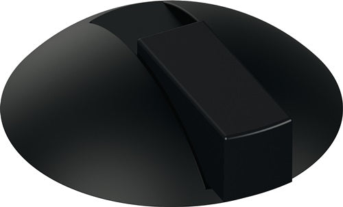 Bodentürpuffür 625B 90 Ø 85 mm Höhe 225 mm Kunststoff 90 tiefschwarz matt Dübelmontage HEWI