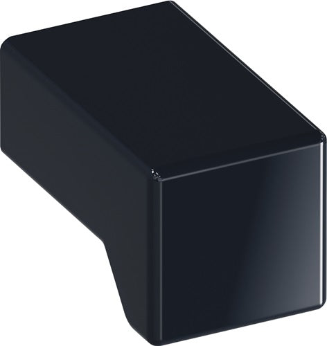 Möbelknopf 54715 Kunststoff 90 tiefschwarz HEWI