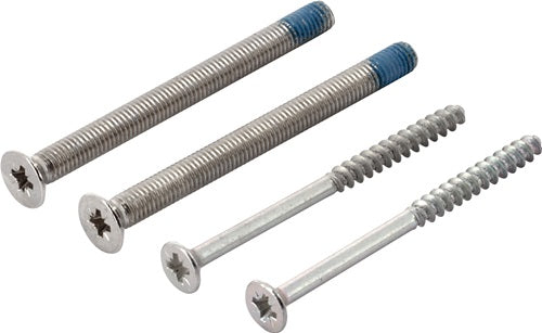 Befestigungsset Sertos® G/G-K/G 45-50 mm M5 x 60 + 4,0 x 55 Vierkant ohne HOPPE