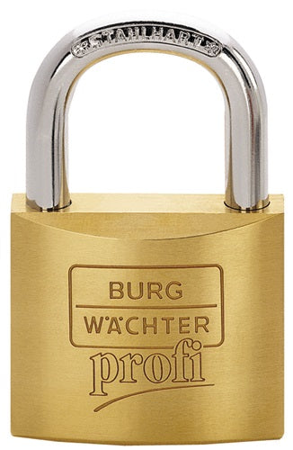 Zylindervorhangschloss 116/40 Schlosskörperbreite 40 mm Messing verschiedenschließend BURG-WÄCHTER