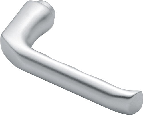 Türdrückerlochteil London 113 Aluminium F1 / naturfarbig Vierkant 8 mm DIN links / rechts HOPPE